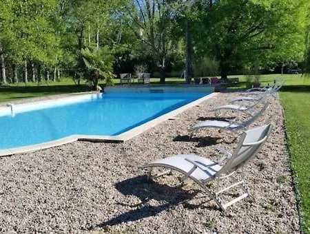 Les Pres De La Mirandole, 3 Gites, 5 Chambres, Piscine * Daglan